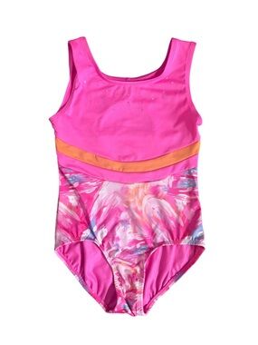 Cat & Jack Girls Leotard Size M 7/8 Pink Gymnastics Dance NWOT
